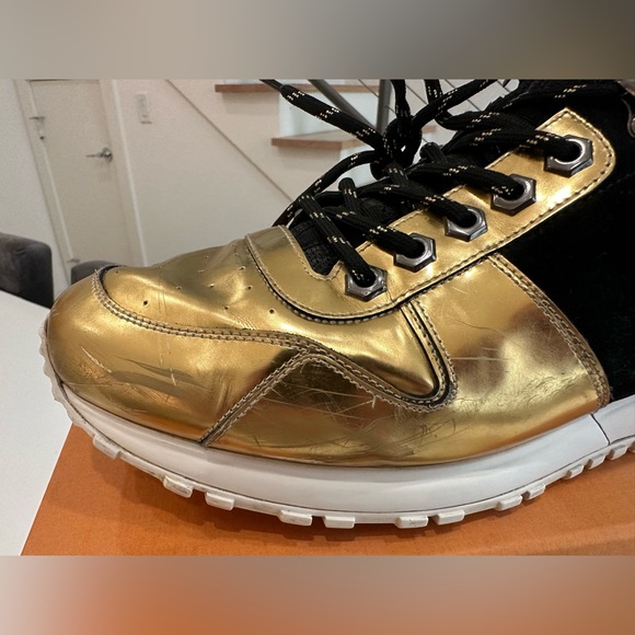 Louis Vuitton suede  athletic sneakers - fit like 9.5 - Picture 6 of 12